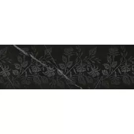 Geneva black Декор 01 25х75