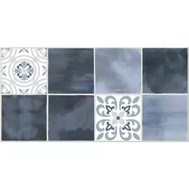 Glam Плитка настенная Indigo Ornament 1 63x31,5