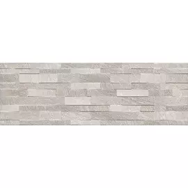 Гренель Плитка настенная серый структура обрезной 13056R 30х89,5