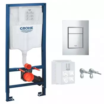 Инсталляция для унитаза 3 в 1 Grohe Rapid SL 39501000