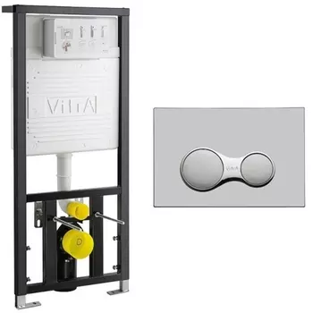 Инсталляция со смывным бачком и клавишей смыва Vitra 700-1873