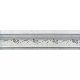 Кантри Шик Багет серый декорированнный BLB029 5х20