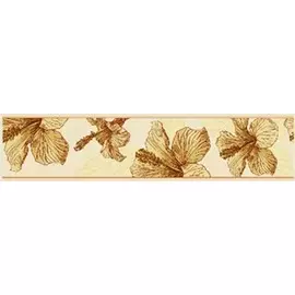 Каркаде бордюр бежевый 1503-0029 7,5х33