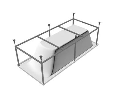 Каркас для ванны Relisan Дунай PPU Гл000023736, 180x80
