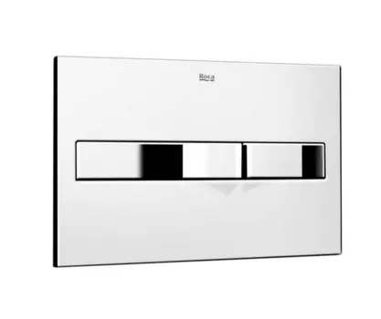 Кнопка смыва Roca PL2 Dual 890096001 хром