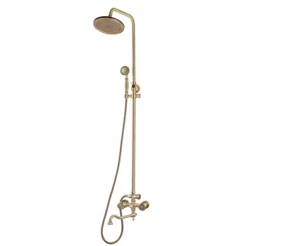 Комплект двухручковый для ванны и душа Bronze de Luxe ROYAL (10121DR)