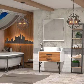 Комплект мебели Smile Дольче Лофт 80 см