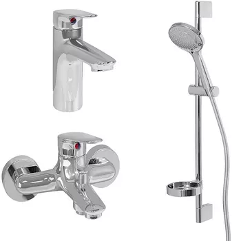 Комплект смесителей Jacob Delafon Elite E32911RU-CP, хром