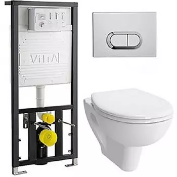 Комплект унитаза с инсталляцией Vitra S20 9004B003-7202