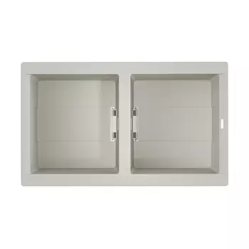 Кухонная мойка Omoikiri Banzen 86-2-WH белый 4993317
