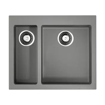 Кухонная мойка Omoikiri Bosen 59-2-GR leningrad grey 4993558