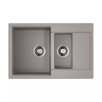 Кухонная мойка Omoikiri Daisen 78-2-GR leningrad grey 4993332