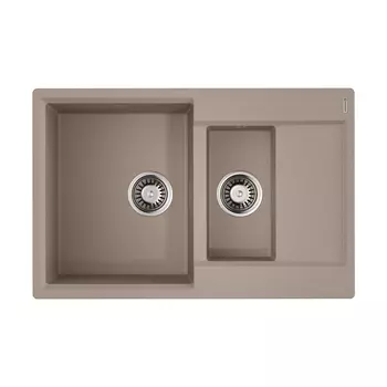 Кухонная мойка Omoikiri Daisen 78-2-SA бежевый 4993417