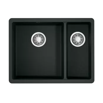 Кухонная мойка Omoikiri Kata 55-2-U-BL черный 4993389
