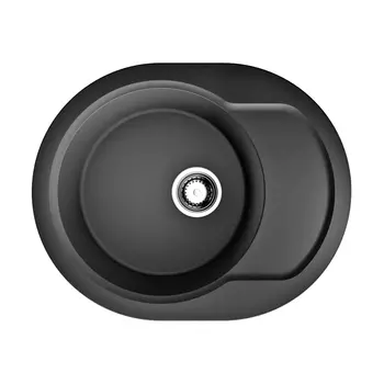 Кухонная мойка Omoikiri Manmaru 62-BL черный 4993355