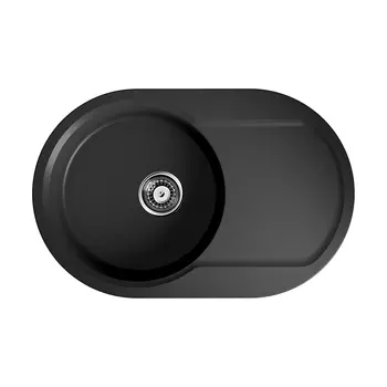 Кухонная мойка Omoikiri Manmaru 78-BL черный 4993362
