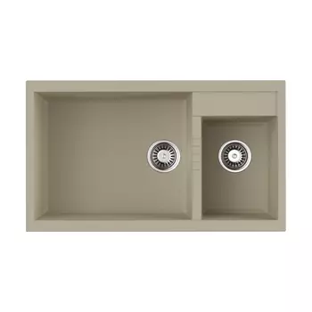 Кухонная мойка Omoikiri Tedori 86-2-LB-BE ваниль 4993933