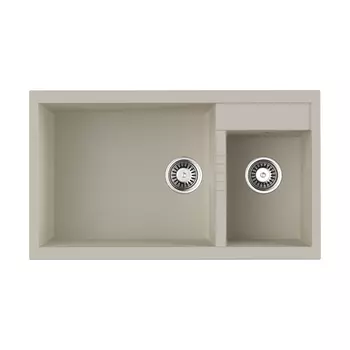 Кухонная мойка Omoikiri Tedori 86-2-LB-EV эверест 4993938