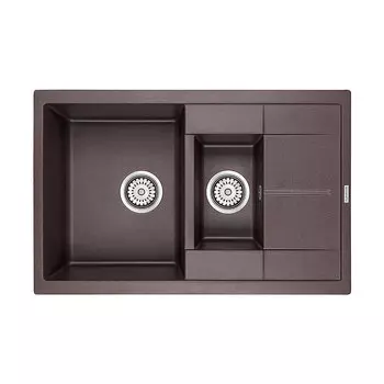 Кухонная мойка Paulmark Feste PM237850-CO, кофе