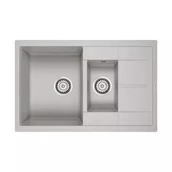 Кухонная мойка Paulmark Feste PM237850-GR, серый