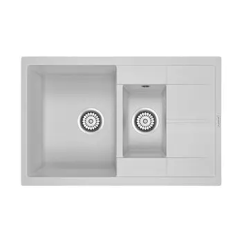 Кухонная мойка Paulmark Feste PM237850-WH, белый