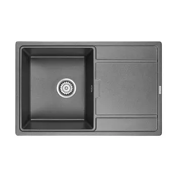 Кухонная мойка Paulmark Flugen PM217850-DG, графит