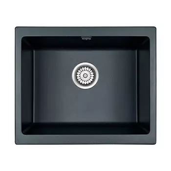 Кухонная мойка Paulmark Gera PM205546-BLM, черный металлик