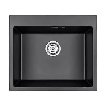 Кухонная мойка Paulmark Kante PM106052-BL, черный