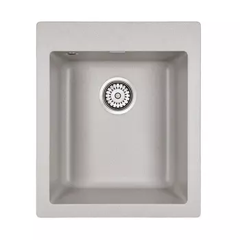 Кухонная мойка Paulmark Leer PM104249-GR, серый