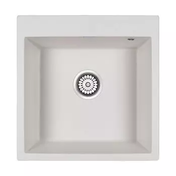 Кухонная мойка Paulmark Praktisch PM105152-WH, белый