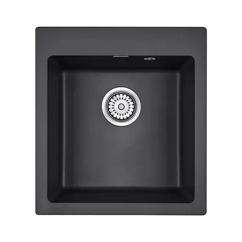 Кухонная мойка Paulmark Zemar PM104651-BL, черный