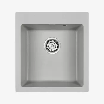 Кухонная мойка Paulmark Zemar PM104651-GR, серый