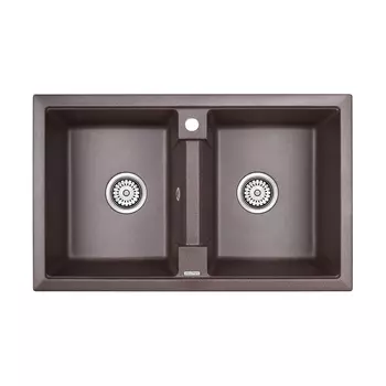 Кухонная мойка Paulmark Zwilling PM238150-CO, кофе