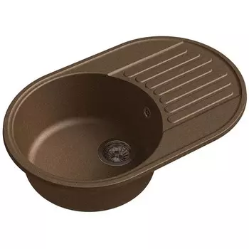 Кухонная мойка Raiber Тумберг RQ55_shokolad