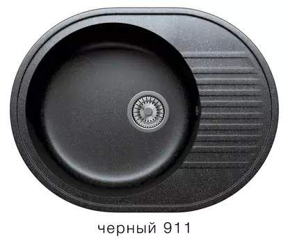 Кухонная мойка TOLERO R-122 №911 (Черн)