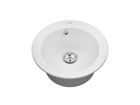 Кухонная мойка VIGRO VG103 белый