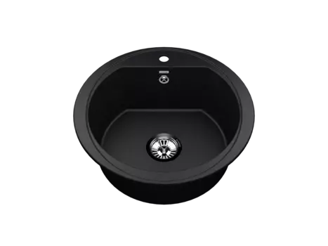 Кухонная мойка VIGRO VG105 антрацит