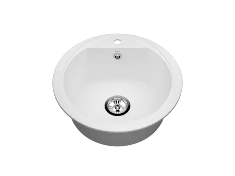 Кухонная мойка VIGRO VG105 белый