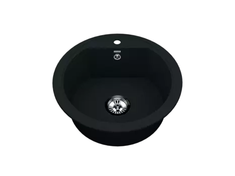 Кухонная мойка VIGRO VG105 обсидиан