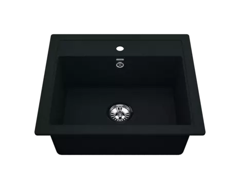 Кухонная мойка VIGRO VG204 обсидиан