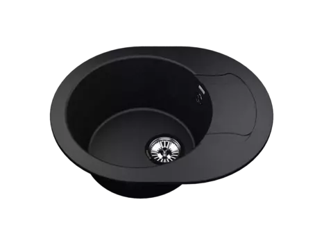 Кухонная мойка VIGRO VG301 антрацит