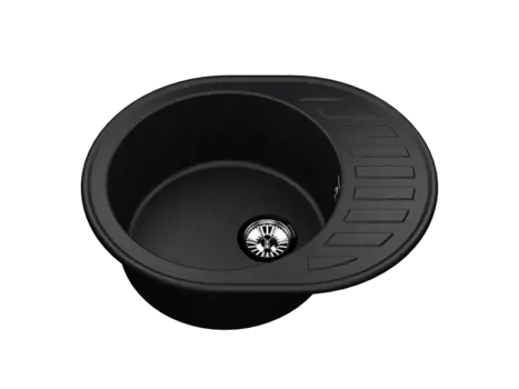 Кухонная мойка VIGRO VG302 антрацит