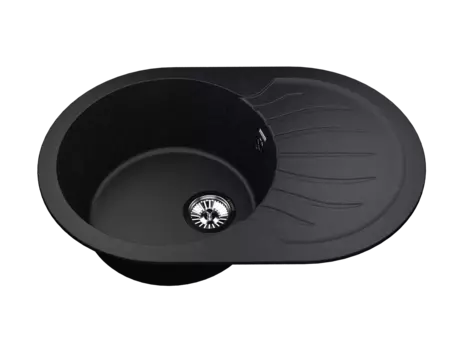 Кухонная мойка VIGRO VG304 антрацит