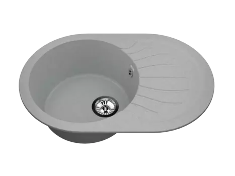 Кухонная мойка VIGRO VG304 серый