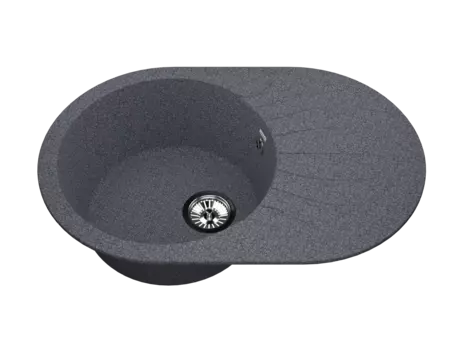 Кухонная мойка VIGRO VG304 темно-серый