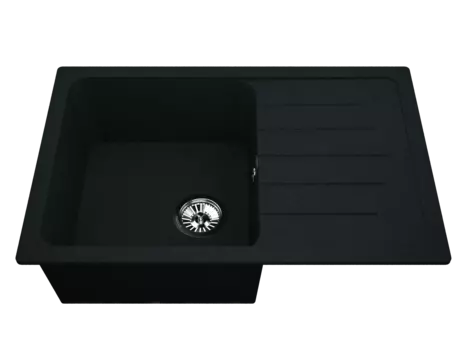 Кухонная мойка VIGRO VG404 обсидиан