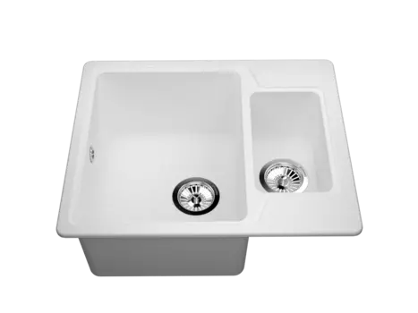 Кухонная мойка VIGRO VG501 белый