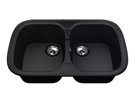 Кухонная мойка VIGRO VG502 антрацит