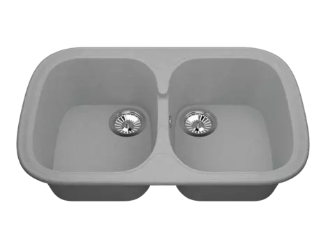 Кухонная мойка VIGRO VG502 серый