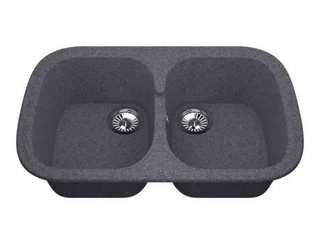 Кухонная мойка VIGRO VG502 темно-серый